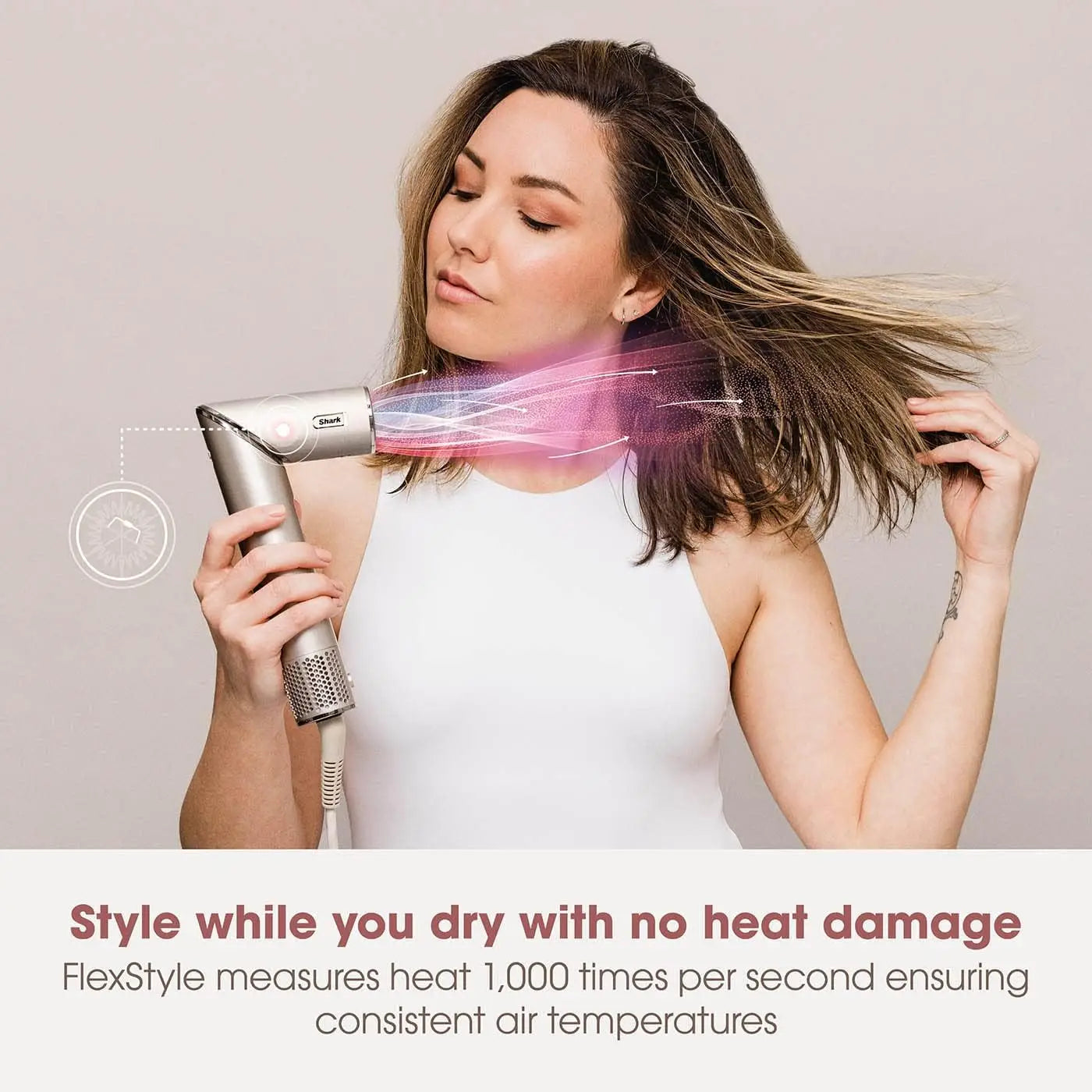 5-in-1 Hair Styler and Dryer with Curling Tools