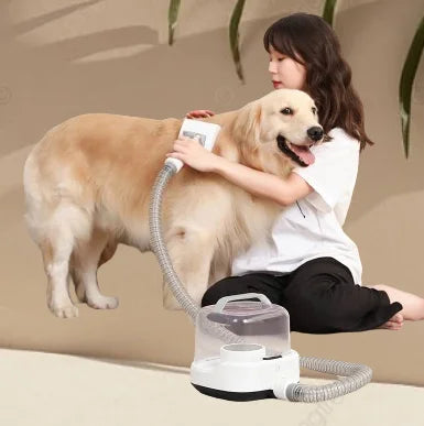 Smart Pet Grooming Vacuum Kit White, Low Noise