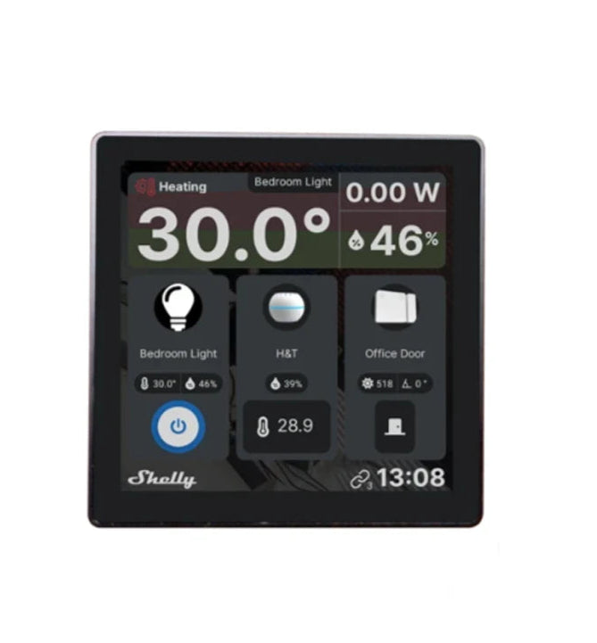 Smart Wall Control Panel with 4" Color Display & 5A Switch Wi-Fi & Bluetooth Home Automation Hub