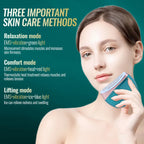 Hot & Cold EMS Face and Neck Massager for Skin Firmness