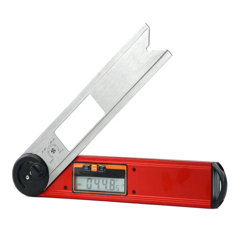 Electronic Digital Angle Finder 360° Rotating Protractor with Bubble Level for Precise Measuring