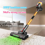 Wireless Handheld Vacuum Cleaner with Folding Rod and Display