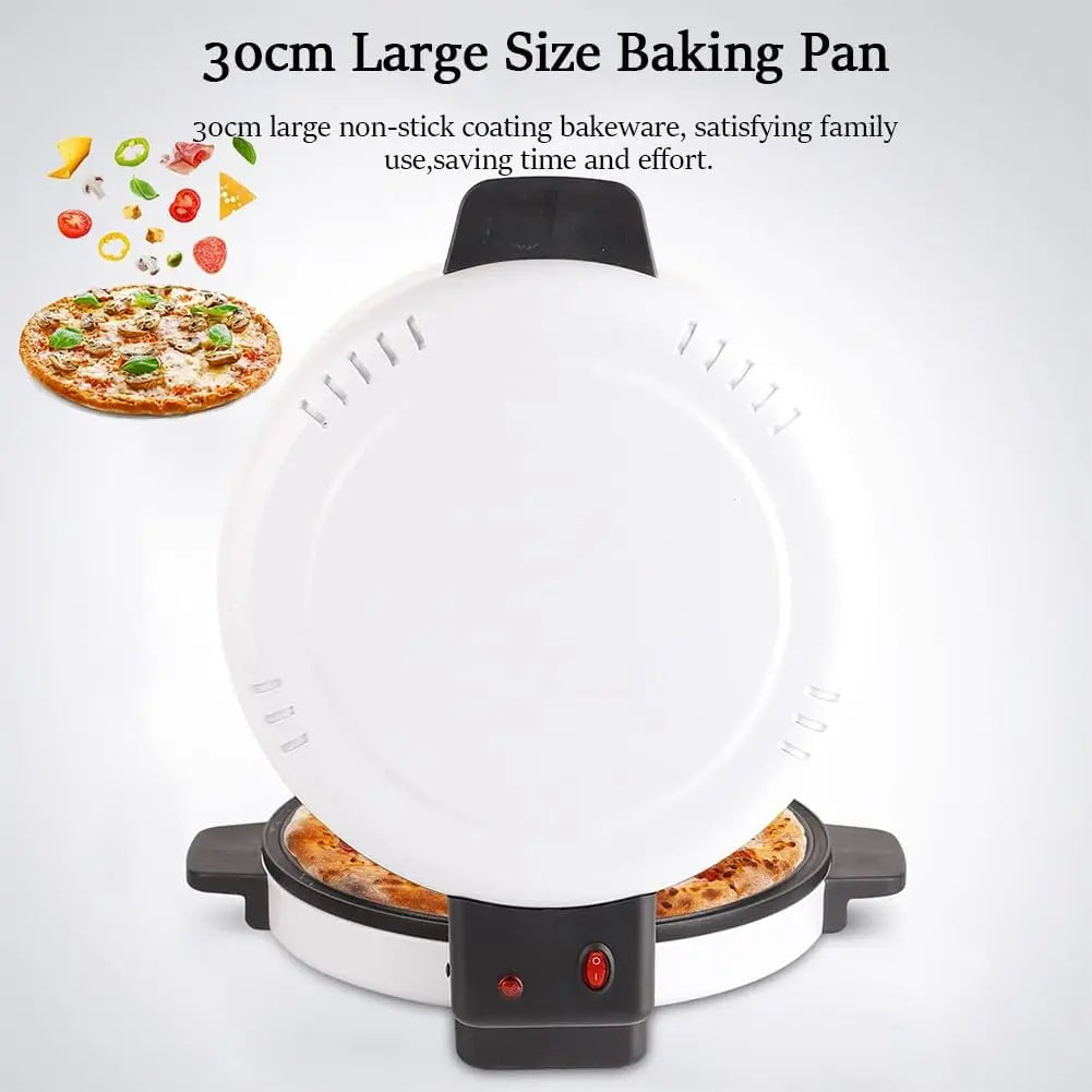 Portable Home Pizza Machine, 2000W Nonstick Electric Oven for Patio, RV & Kitchen