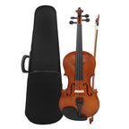 Full Size Beginner Violin Set with Case & Accessories