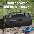 Wireless Outdoor Speaker with 100W Sound and Dual Pairing