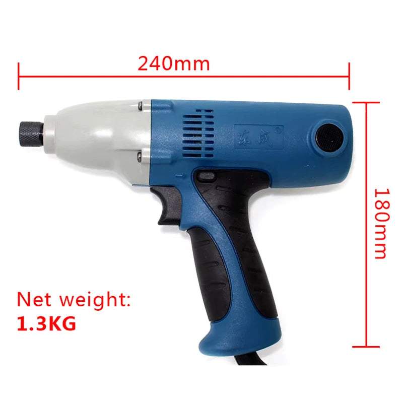 Multifunction 300W Electric Impact Screwdriver – 98Nm Torque for Home DIY