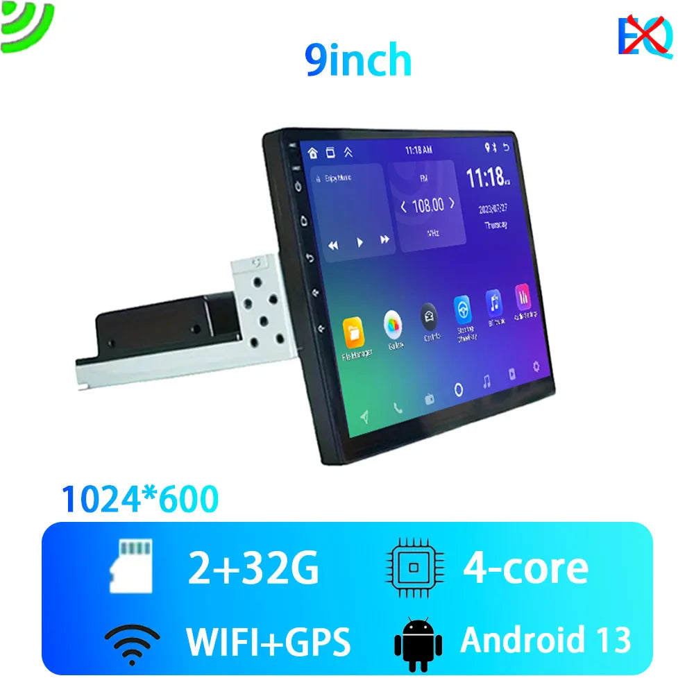 Android 13 Car Radio 10" Touch Display with CarPlay & Reversing Input  9 2 32Gb