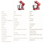 5 L 11-Speed Kitchen Mixer with Digital Screen