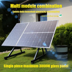 1000W 18V Rigid Solar Panel for Camping or Home