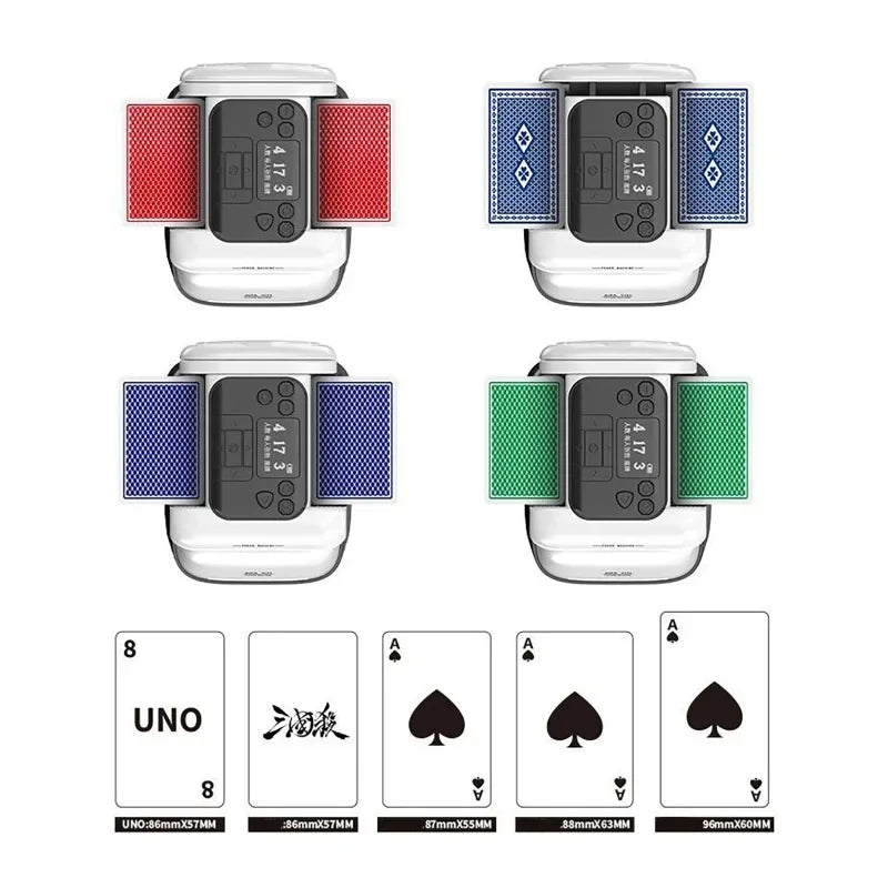 Automatic Playing Card Shuffler and Dealer for Home Games