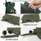 Rechargeable 20L Flexible Fuel Tank – UV-Resistant, Compact, for Off-Road & Travel