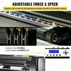 53 Inch Vinyl Cutter Plotter with LCD Screen, 1350mm Width