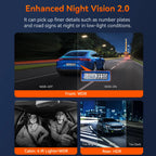 2.7K Dash Camera with Voice Control & Parking Mode