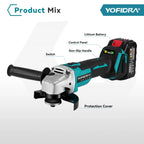 125mm Brushless Cordless Angle Grinder with 4 Speed Settings