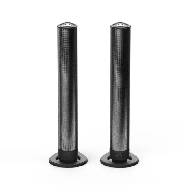 120W Bluetooth Soundbar with Detachable Speakers AUX, Optical, FM, Hi-Res Audio – BS-56 with Box