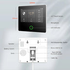 Wireless Smart Home Alarm System with Touch Screen, Built-in Siren and App Control