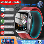 Smart Health Watch with Blood Pressure and Glucose Monitor