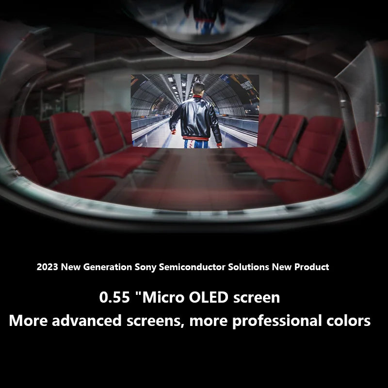 1080p Wearable Screen for Phone and Laptop Viewing
