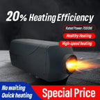 12V/24V Diesel Parking Heater for RV Truck Cabin, 2KW–5KW Output