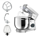 11L Stainless Steel Stand Mixer with Whisk, Dough Hook & 6 Speed Settings – 1700W