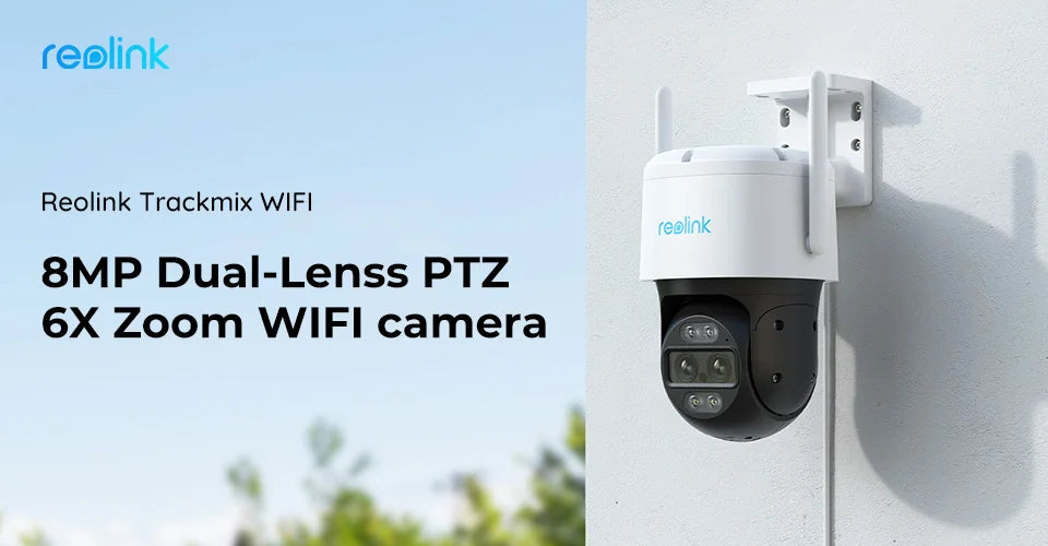 4K Outdoor Security Camera with 256GB Storage & AI Tracking