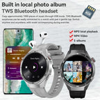 4GB GPS Sports Smartwatch with AMOLED Screen & Voice Assistant
