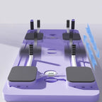 Heavy Duty Home Fitness Board with Timer and Handles