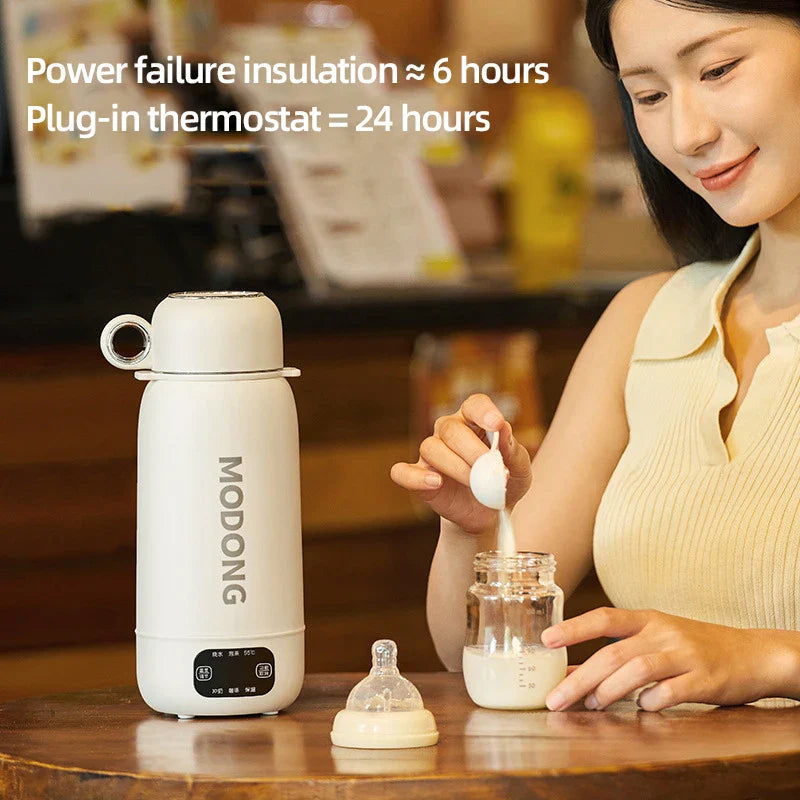 1L Portable Electric Kettle for Car and Home Use