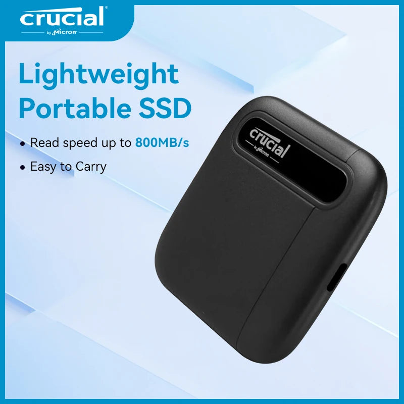 1TB Portable NVMe SSD – Type-C External Solid State Drive for PC, Mac & Laptop (800MB/s)
