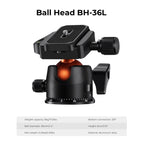 Lightweight Travel Tripod for DSLR & Mirrorless Cameras