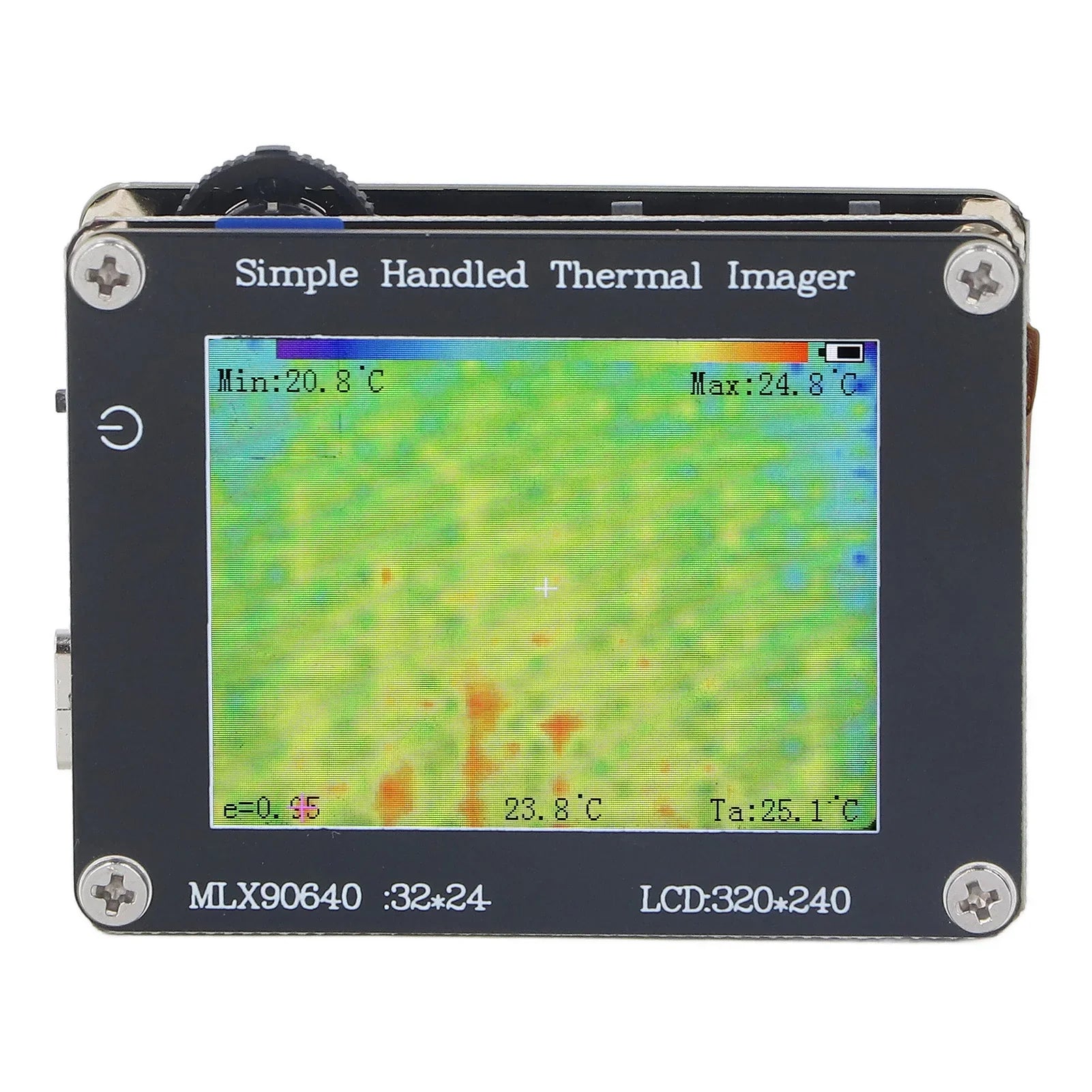 Multifunction Infrared Thermographic Camera with Wide Temp Range