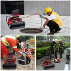 17mm Pipe Inspection Camera with 10m Cable, DVR Recorder & 4.3" Display