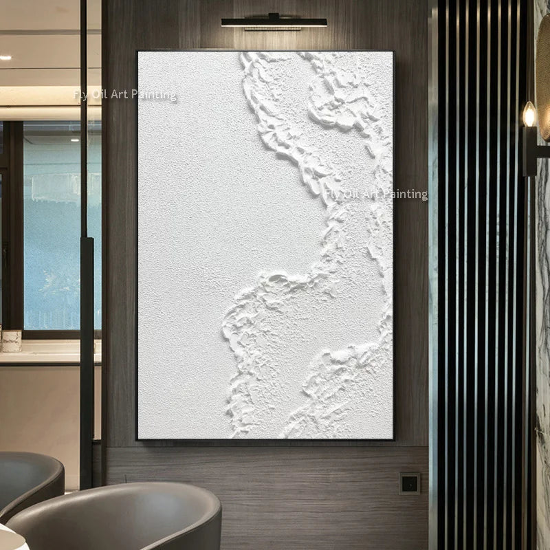 100x150cm Abstract Knife Texture Canvas Wall Art (Unframed)