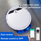 3-in-1 Robot Vacuum with App, Mop, and Remote