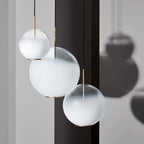 Contemporary Warm Light Pendant Lamp for Living Rooms 25cm
