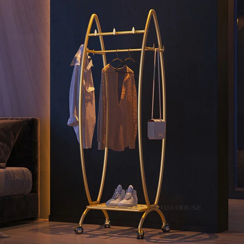Modern Home Coat Stand Space-Saving Floor-to-Ceiling Rack for Hallway, Balcony & Living Room