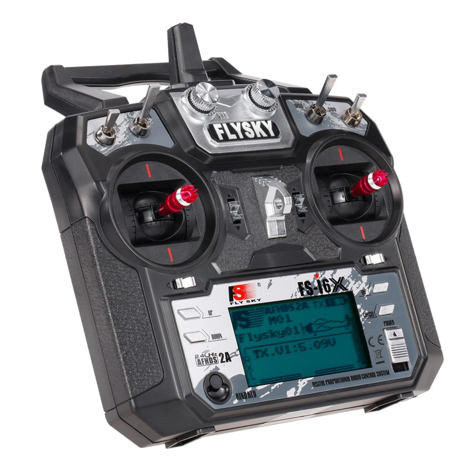 2.4GHz 10CH RC Transmitter with Long-Range Receiver Kit