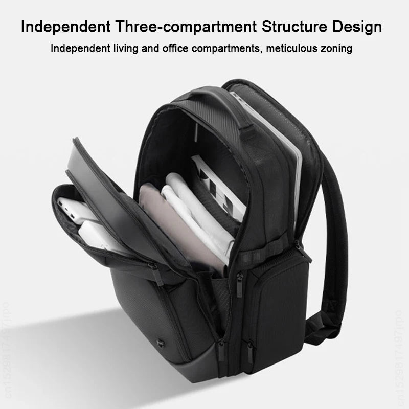 Expandable Office and Travel Backpack with 29L Capacity