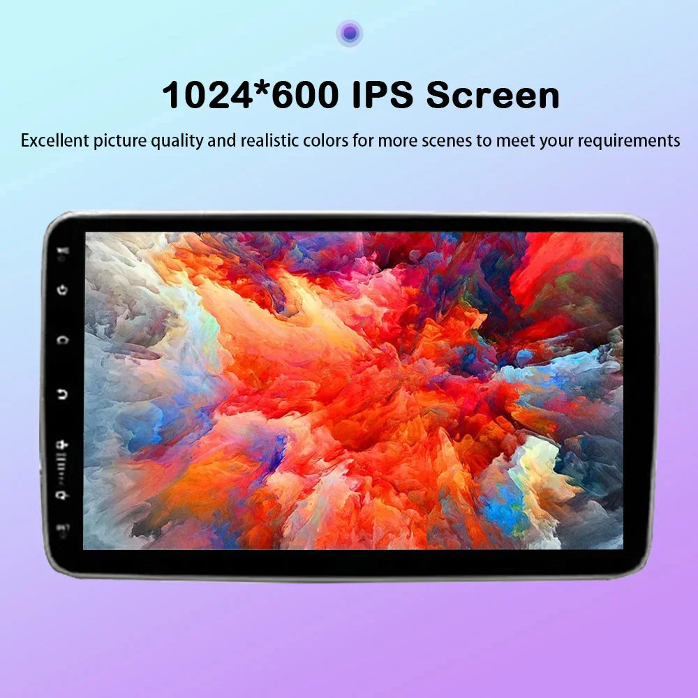 Portable 10.1" Android Car Stereo – CarPlay, Navigation, Bluetooth 9 2G 64G Carplay