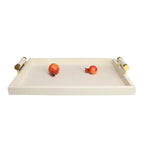 Handmade Leather Tea Tray for Home or Office