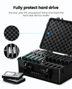 20 Bay 3.5 inch HDD Storage Case with Lock Protection