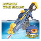 Electric Water Blaster with Large Tank Powerful Rechargeable Squirt Gun for Outdoor Pool Fun