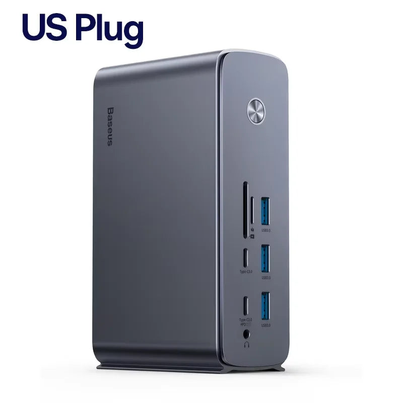17-in-1 USB-C Docking Station with 8K Display Support
