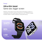 2.07" AMOLED Health Tracker Smartwatch with GPS – Grey