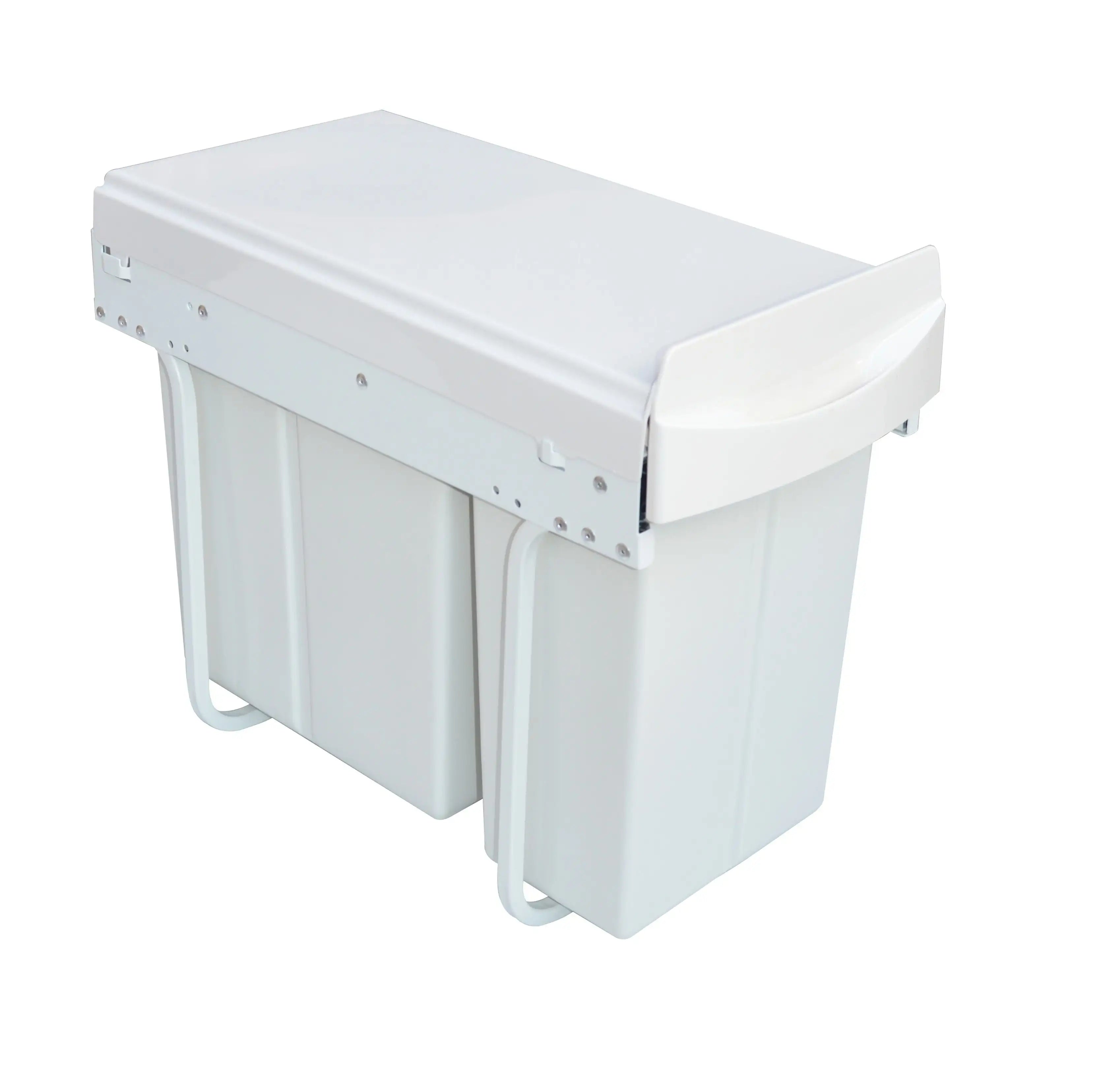 30L Pull-Out Dual Compartment Kitchen Bin – 10L + 20L for 300mm Cabinet