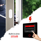 Wireless Smart Home Alarm System with Touch Screen, Built-in Siren and App Control