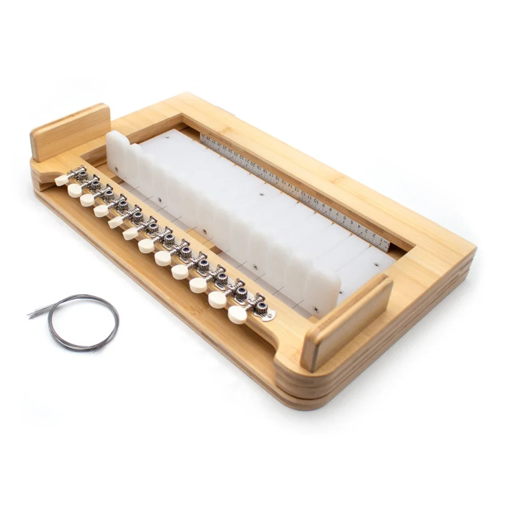 2-in-1 Bamboo Soap Cutter, 12-Bar Precision Slicer