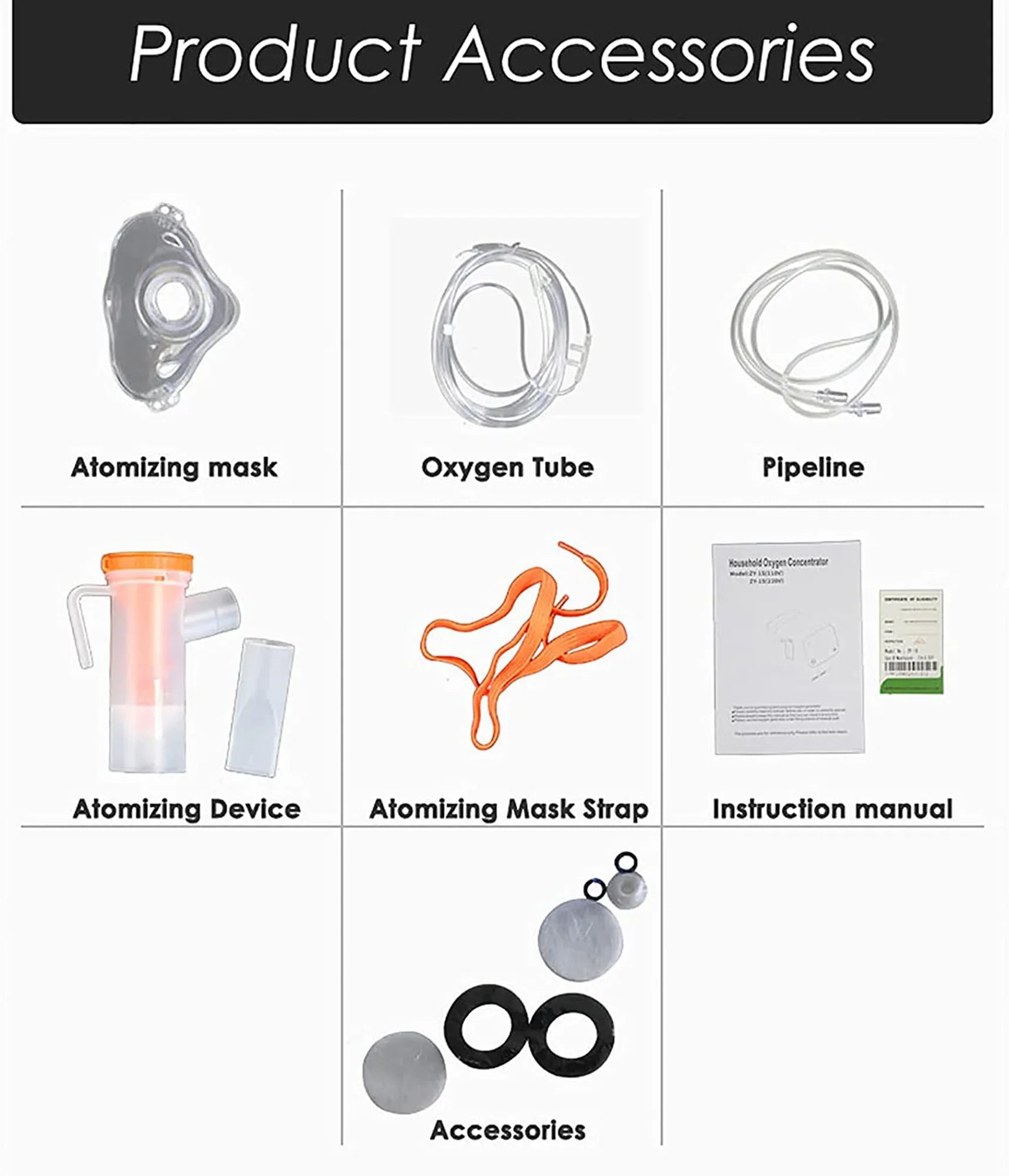 Portable 7L Oxygen Concentrator with 24H Continuous Flow