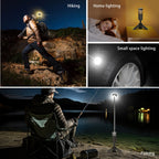 Waterproof Outdoor Lantern with Magnetic Base and Hook
