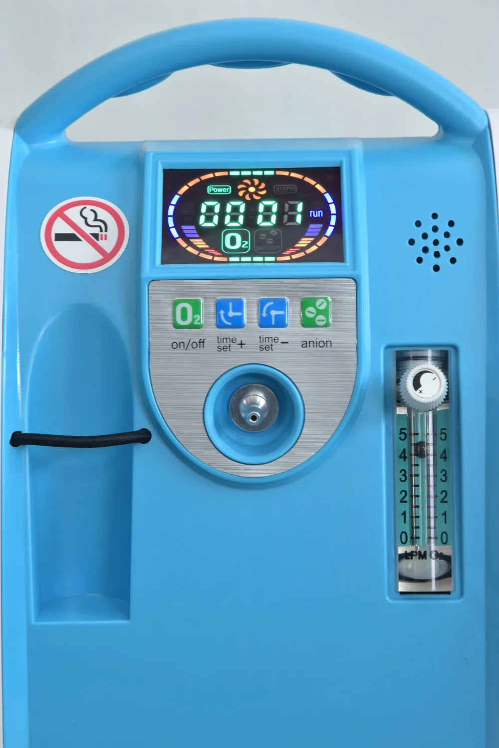 Portable Rechargeable Oxygen Concentrator 5L Quiet, Continuous Flow for Home, Car & Travel